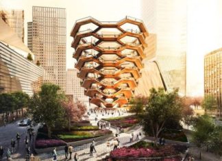 Бесконечная лестница-сосуд «Vessel» — новая достопримечательность Нью-Йорка, США