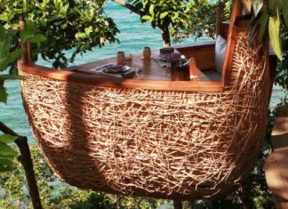 Ресторан на дереве «Птичье гнездо» остров Ко Куд, Таиланд