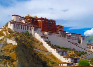 Дворец Потала (Potala Palace) — резиденция Далай-ламы (Лхаса, Тибет)
