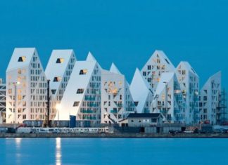 «Айсберг» (Isbjerget) — жилой комплекс в Орхусе, Дания