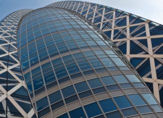 Башня-кокон (Mode Gakuen Cocoon Tower), Токио, Япония