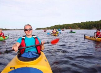 Походы по Ладожским шхерам. Прокат байдарок и каяков на Ладоге