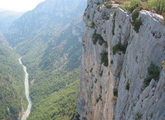 Вердонское ущелье (Gorges du Verdon), Большой Вердонский Каньон (Grand Canyon du Verdon), Франция