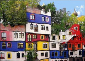 Дом Хундертвассера (Hundertwasserhaus) Вена, Австрия