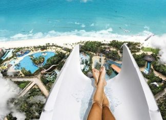 Инсано (Insano) — самая высокая и безумная водная горка в мире, Форталеза, Бразилия