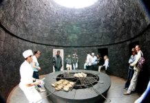 Ресторан в жерле вулкана — «Эль Диабло» (El Diablo), остров Лансароте (Испания)