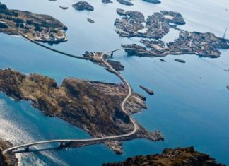 Атлантическая дорога (The Atlantic Ocean Road), Норвегия