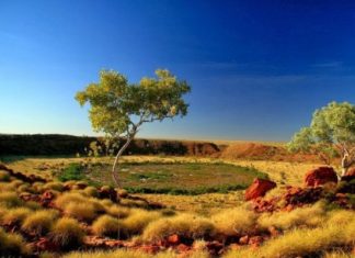 Вулф-Крик (Wolfe Creek Meteorite Crater) — самый большой метеоритный кратер в мире, Австралия