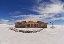 Соляной отель, Паласио-де-Саль (Palacio de sal) Солончак Уюни, Боливия